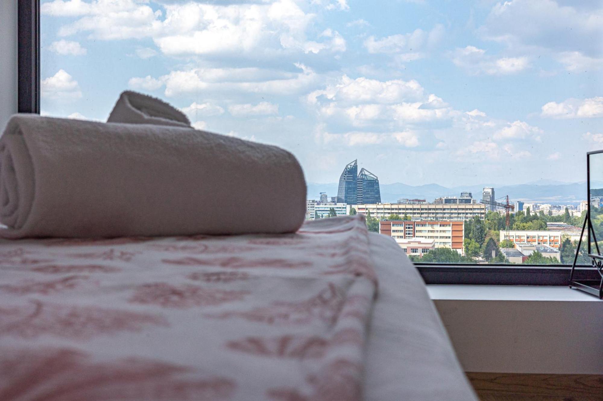 City View Apartment + Parking Sofia Exterior foto